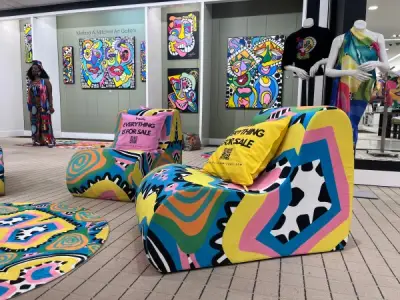 Melissa Mitchell expands her art toward furniture
