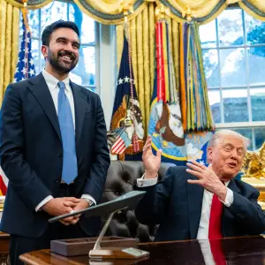 ‘Fascist’? ‘Communist’? For an Afternoon, Trump and Mamdani Were Just 2 Guys From Queens.