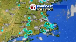 Quiet weather for Sunday with chance for spot shower