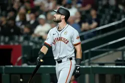 Top prospect Eldridge held hitless in debut as SF Giants lose third straight